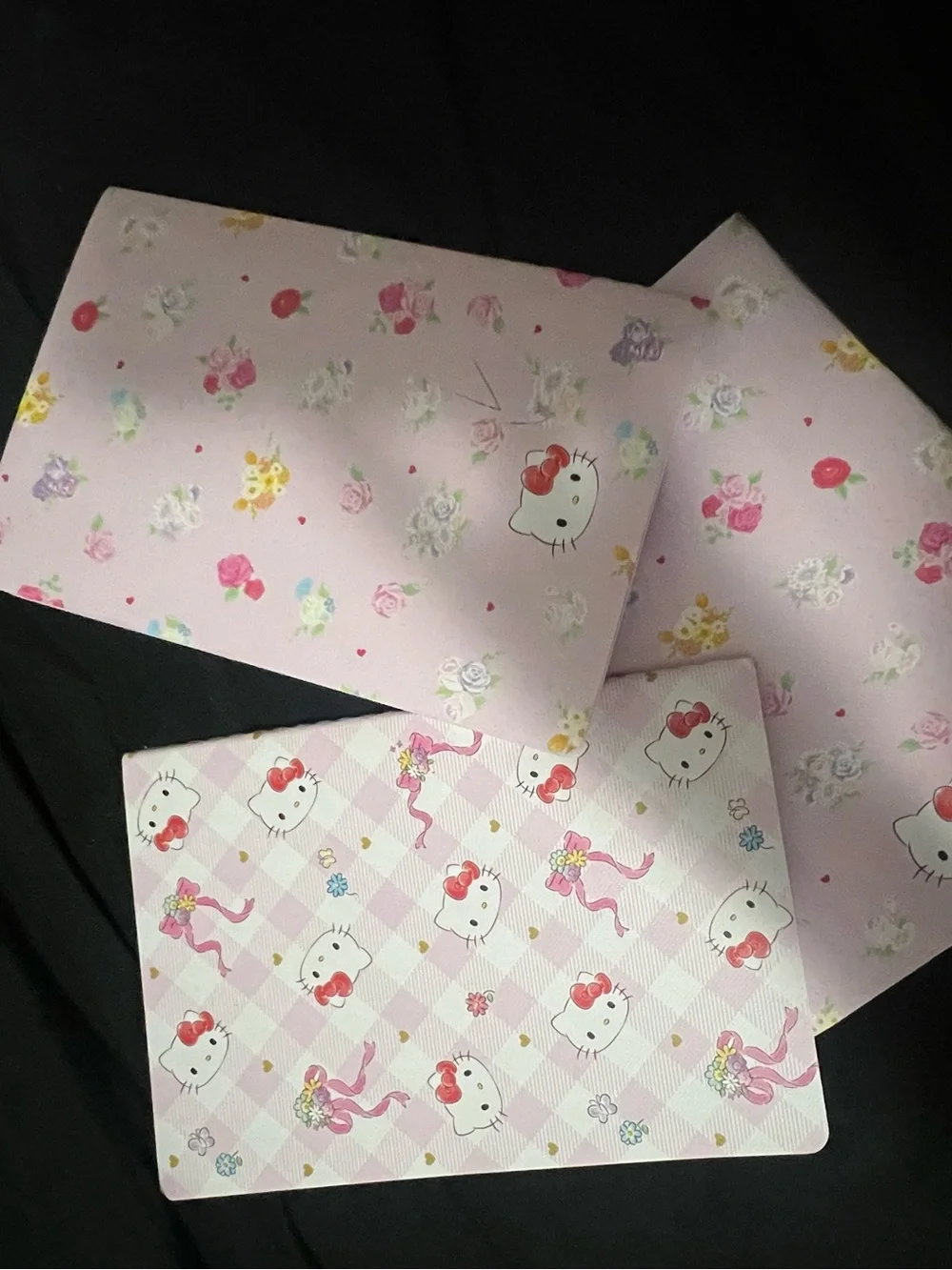 NEW Hello Kitty Inspiring Floral Notebook Trio